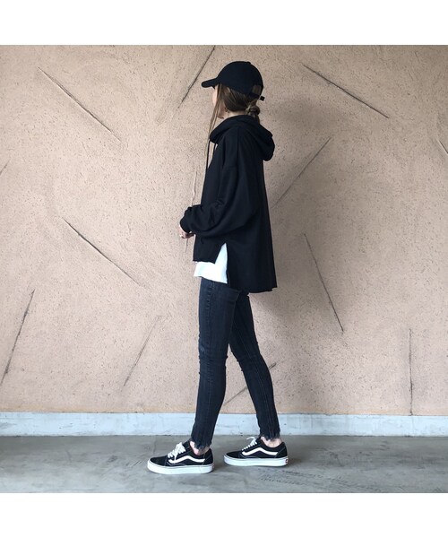 copine（コピン）の「ゆる可愛い！裾スリットパーカー(2color)【クリックポスト対象商品】（パーカー・レディース・その他）」の3枚目の写真