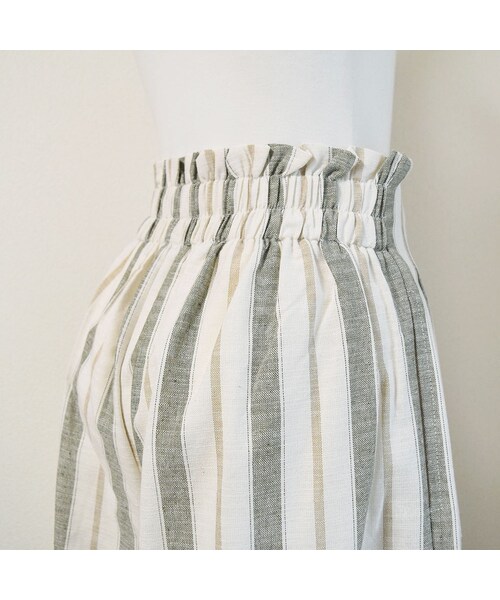 no brand（ノーブランド）の「ランダムストライプワイドPT（その他パンツ・レディース・その他）」の14枚目の写真