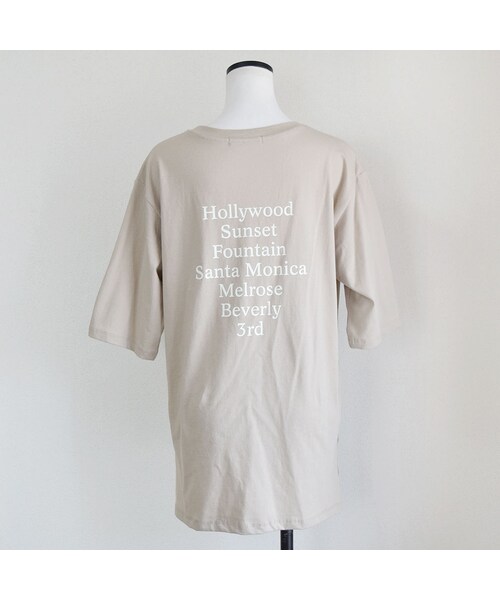 no brand（ノーブランド）の「バックプリントロゴTEE（Tシャツ/カットソー・レディース・その他）」の12枚目の写真