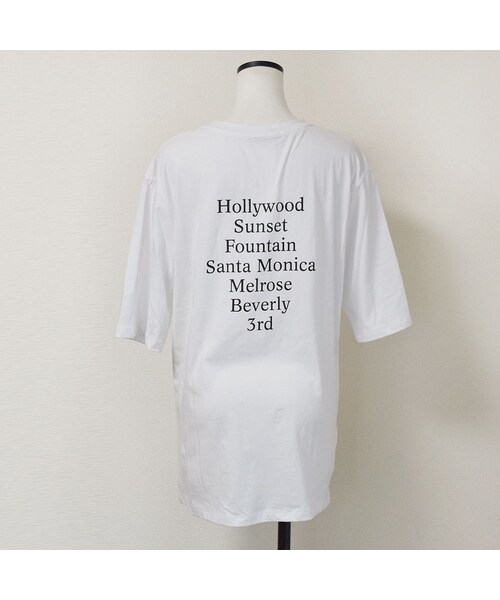 no brand（ノーブランド）の「バックプリントロゴTEE（Tシャツ/カットソー・レディース・その他）」の8枚目の写真
