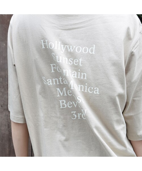 no brand（ノーブランド）の「バックプリントロゴTEE（Tシャツ/カットソー・レディース・その他）」の15枚目の写真