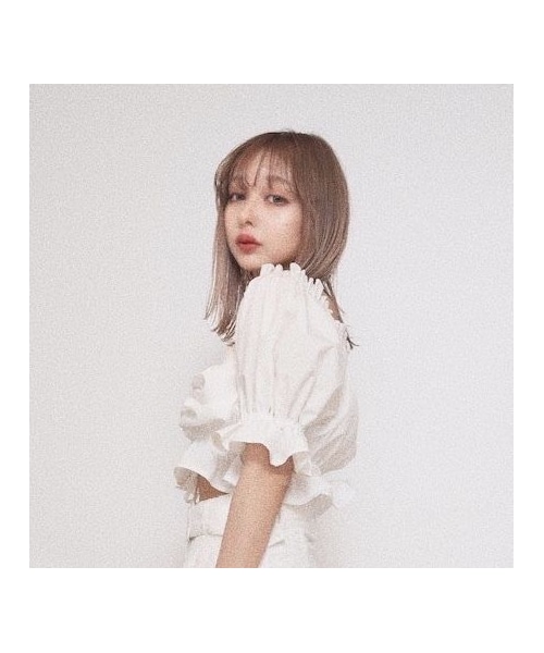 FICTION TOKYO（フィクショントーキョー）の「Front Strings Tops 