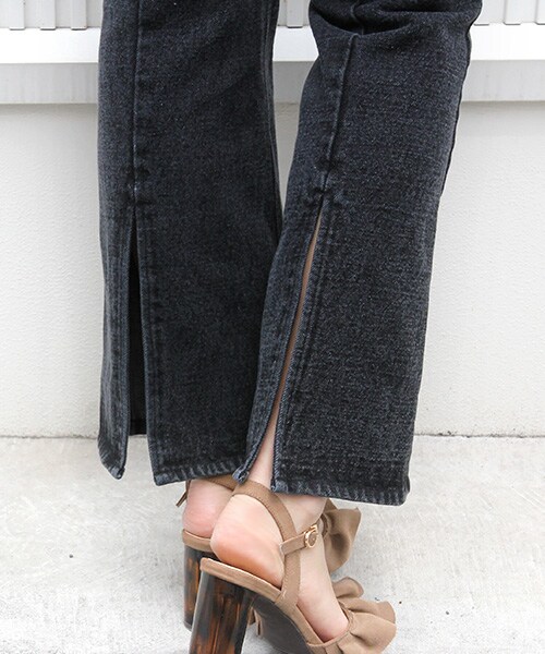 RANDA（ランダ）の「バックスリットフレアデニム（パンツ・レディース・その他・0/1/2）」の7枚目の写真