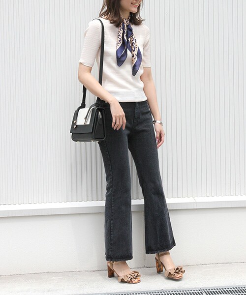 RANDA（ランダ）の「バックスリットフレアデニム（パンツ・レディース・その他・0/1/2）」の10枚目の写真