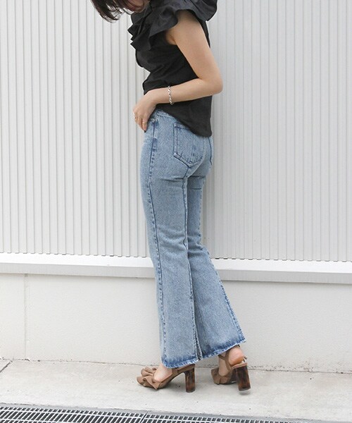 RANDA（ランダ）の「バックスリットフレアデニム（パンツ・レディース・その他・0/1/2）」の12枚目の写真