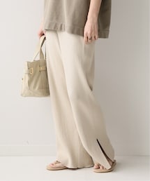 ドゥーズィエムクラス【美品】スタンニングニットパンツ 擬麻