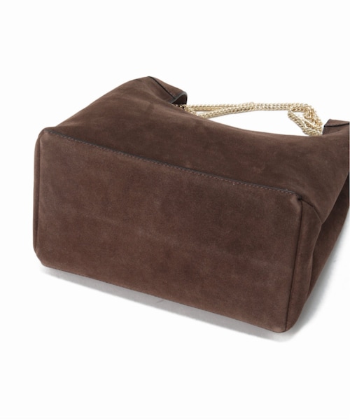 ドゥーズィエムクラス エレメ スウェード ショルダーバッグ スエード ブラウン ELLEME/エレメ】 TROUSSE SUEDE バッグ（ショルダーバッグ）｜MUSE de
