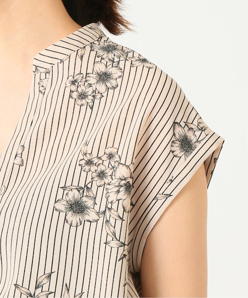 IENA  スキッパーシャツ Maison IENAスキッパーシャツ（シャツ／ブラウス）｜IENA