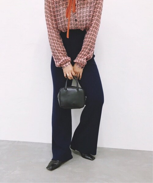 EDIT. FOR LULU（エディットフォールル）の「《予約》abc ミニレザーBAG2◆（バッグ・ブラック/フリー）」の15枚目の写真