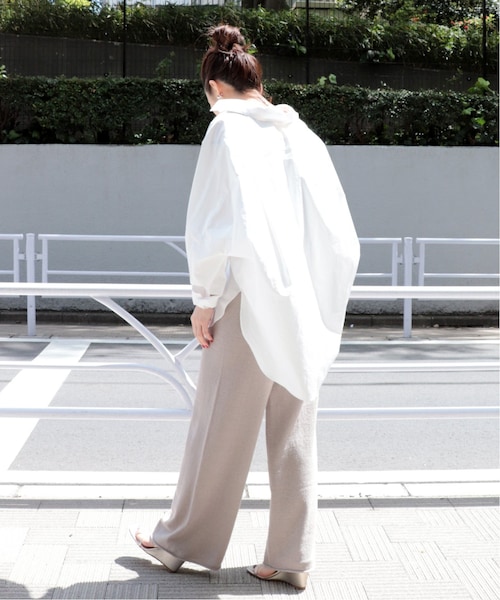 plage（プラージュ）の「《予約》SI/CO Nep パンツ◆（パンツ・ベージュ/36/38）」の22枚目の写真