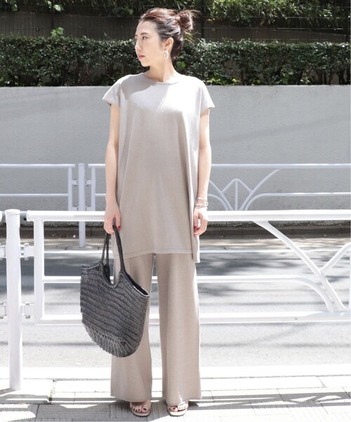 plage（プラージュ）の「《予約》SI/CO Nep パンツ◆（パンツ・ベージュ/36/38）」の16枚目の写真