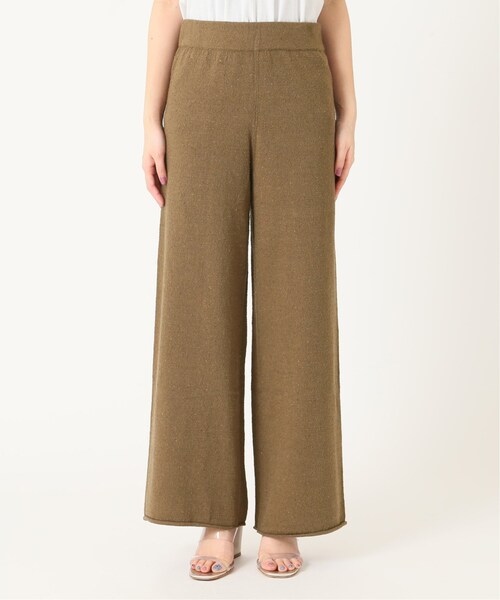 plage（プラージュ）の「《予約》SI/CO Nep パンツ◆（パンツ・ベージュ/36/38）」の5枚目の写真