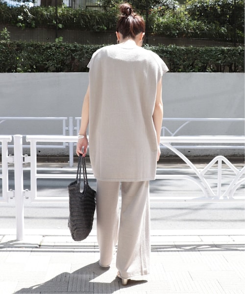 plage（プラージュ）の「《予約》SI/CO Nep パンツ◆（パンツ・ベージュ/36/38）」の19枚目の写真