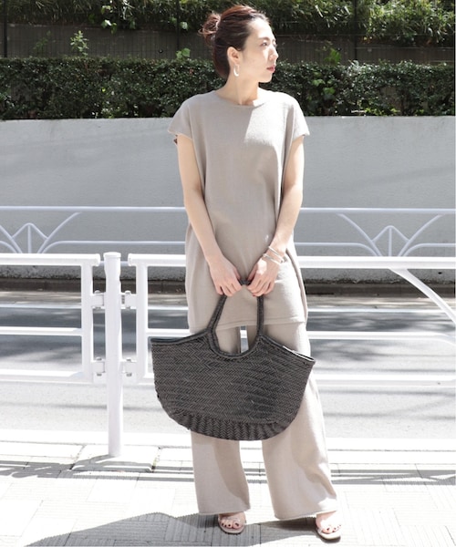 plage（プラージュ）の「《予約》SI/CO Nep パンツ◆（パンツ・ベージュ/36/38）」の15枚目の写真