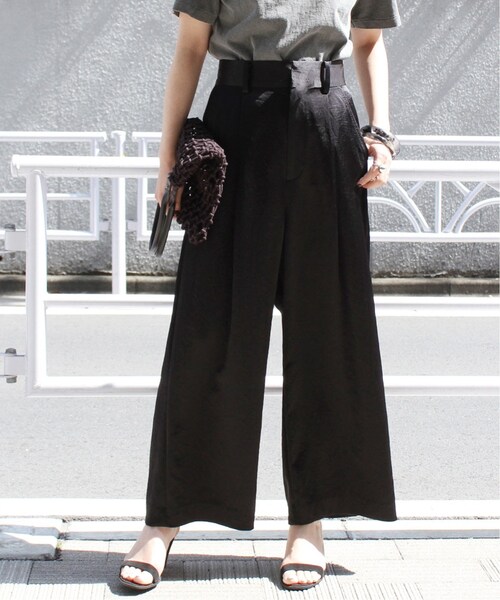plage（プラージュ）の「Satin クロップドパンツ◇（）」 - WEAR