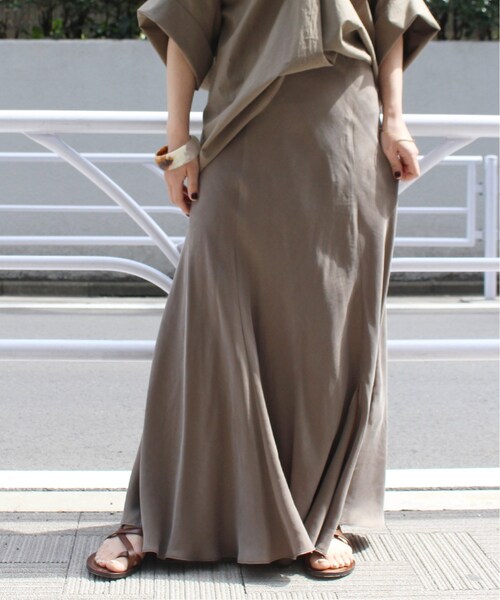 plage（プラージュ）の「Fibril ギャザーロングスカート◇（）」 - WEAR