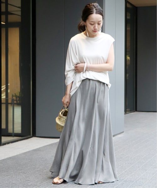 plage（プラージュ）の「Fibril ギャザーロングスカート◇（）」 - WEAR