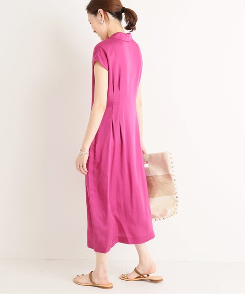 お買い物大好き♡SLOBE IENA アンティークサテンワンピース SLOBE IENA ワンピース レースサテンワンピース : ZOZOTOWN