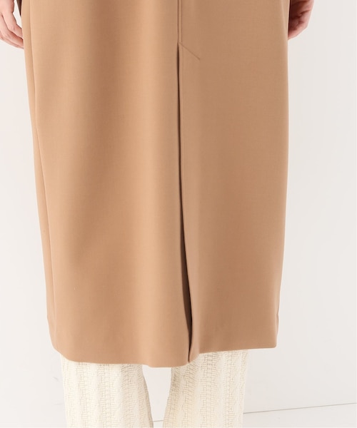 超美品！スピックアンドスパン ノーカラーコート スピック アンド スパン C/Cu ノーカラートレンチコート 2024SS