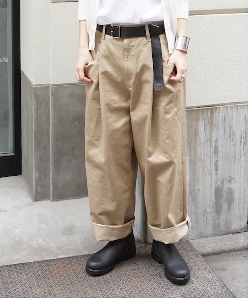 チマラ　別注チノパン　ジャーナルスタンダードラックス　ベージュ34 JOURNAL STANDARD LUXE（ジャーナルスタンダード ラックス） チノパン