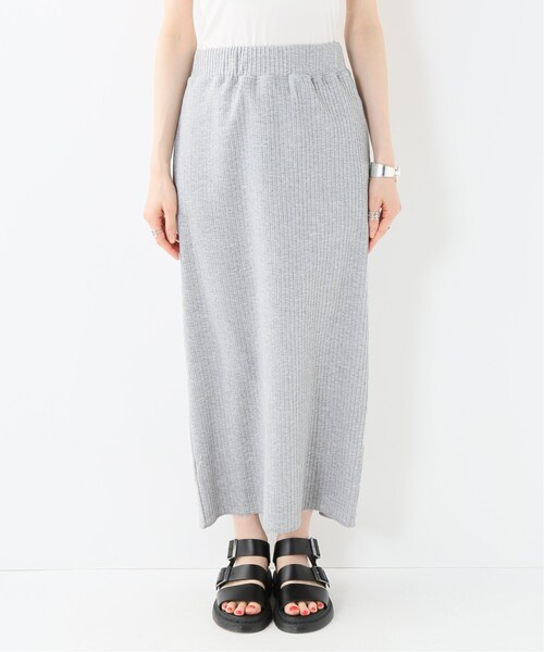 JOURNAL STANDARD（ジャーナルスタンダード）の「TRリブタイトスカート（スカート・ブラック/フリー）」の10枚目の写真