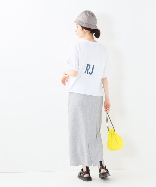 JOURNAL STANDARD（ジャーナルスタンダード）の「TRリブタイトスカート（スカート・ブラック/フリー）」の7枚目の写真