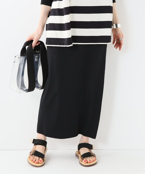 JOURNAL STANDARD（ジャーナルスタンダード）の「TRリブタイトスカート（スカート・ブラック/フリー）」の21枚目の写真