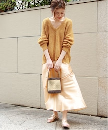 BASERANGE /GENE SK SILK SATINXS/サイズxs BASERANGE /GENE SK SILK SATINXS/サイズxs スカート