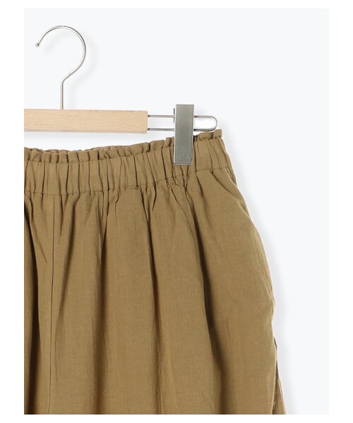 Samansa Mos2(サマンサ モスモス)の「裾絞りペチパンツ(パンツ・オフホワイト/ブラック/ベージュ・F)」の4枚目の写真