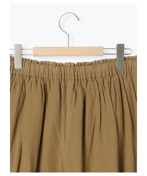 Samansa Mos2(サマンサ モスモス)の「裾絞りペチパンツ(パンツ・オフホワイト/ブラック/ベージュ・F)」の6枚目の写真