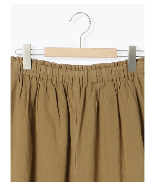 Samansa Mos2(サマンサ モスモス)の「裾絞りペチパンツ(パンツ・オフホワイト/ブラック/ベージュ・F)」の3枚目の写真