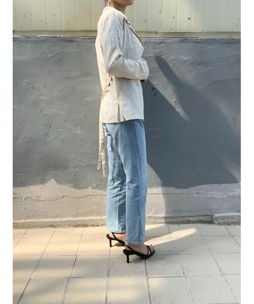 no brand（ノーブランド）の「リネンジャケット（その他アウター・レディース・その他）」の4枚目の写真