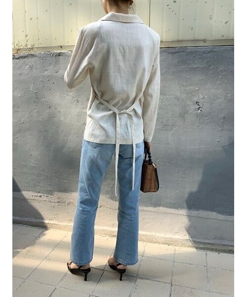 no brand（ノーブランド）の「リネンジャケット（その他アウター・レディース・その他）」の6枚目の写真