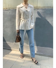 no brand | リネンジャケット(その他アウター)