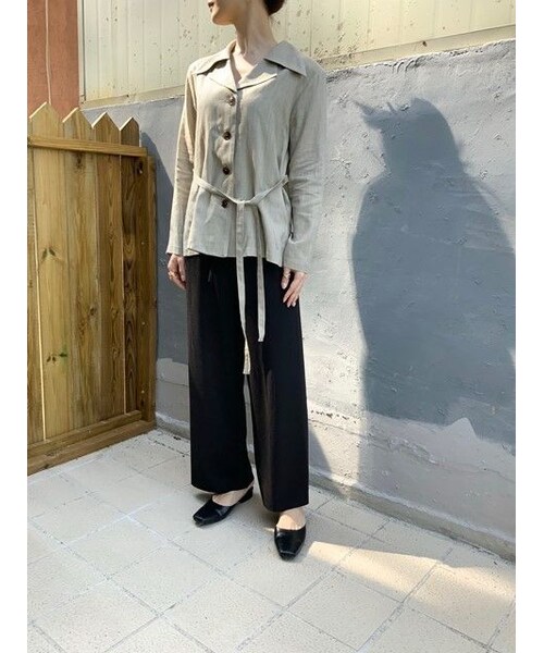 no brand（ノーブランド）の「リネンジャケット（その他アウター・レディース・その他）」の8枚目の写真