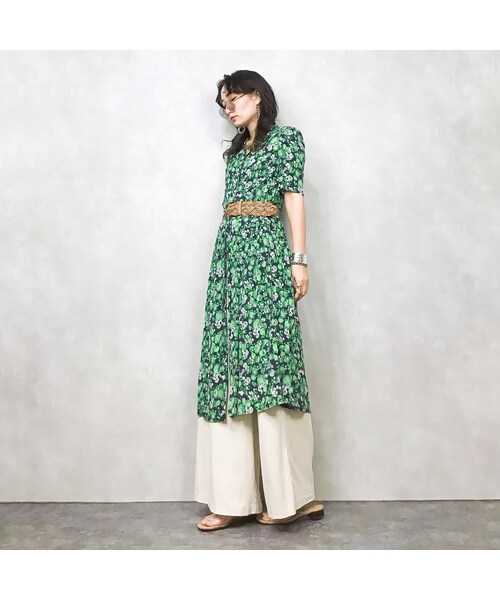 USED(ユーズド)の「Mc David green apple one piece(ワンピース・レディース・その他)」の3枚目の写真