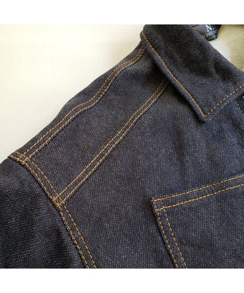 Handmade(ハンドメイド)の「003.short denim jacket(デニムジャケット・レディース・その他)」の10枚目の写真