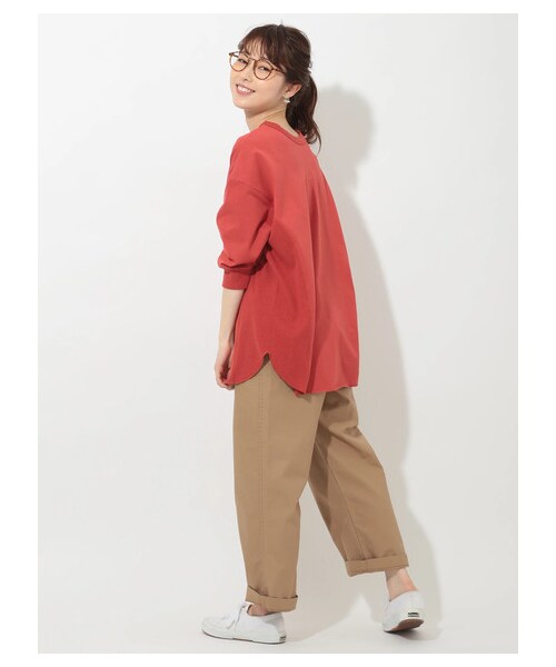 Green　Parks（グリーンパークス）の「ベイカーツイルパンツ（パンツ・ベージュ/カーキ/ネイビー・F）」の4枚目の写真