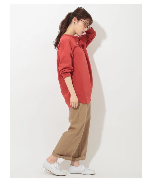 Green　Parks（グリーンパークス）の「ベイカーツイルパンツ（パンツ・ベージュ/カーキ/ネイビー・F）」の3枚目の写真