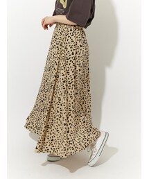 Green　Parks | ・レオパードフレアロングスカート(スカート)