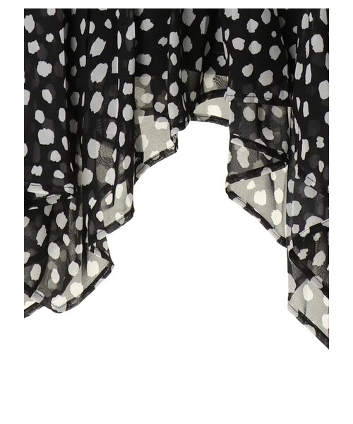 earth music&ecology（アースミュージックアンドエコロジー）の「・アニマルプリント変形プリーツスカート（スカート・ホワイト/ブラック/ブラウン・F）」の11枚目の写真