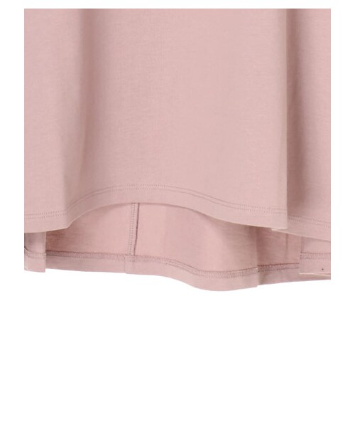 earth music&ecology（アースミュージックアンドエコロジー）の「オーガニックコットンタックノースリーブ（トップス・アイボリー/杢グレー/ブラック/モカ/カーキ/ネイビー/ダークグリーン/ピンクベージュ・F）」の14枚目の写真