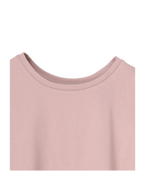 earth music&ecology（アースミュージックアンドエコロジー）の「オーガニックコットンタックノースリーブ（トップス・アイボリー/杢グレー/ブラック/モカ/カーキ/ネイビー/ダークグリーン/ピンクベージュ・F）」の12枚目の写真