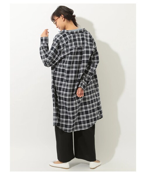 E hyphen world gallery（イーハイフンワールドギャラリー）の「リブワイドパンツ（パンツ・ブラック/ベージュ/カーキ/ピンクベージュ・F）」の5枚目の写真