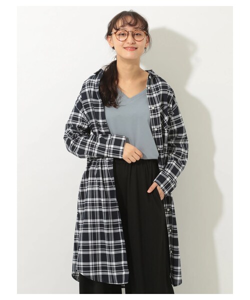 E hyphen world gallery（イーハイフンワールドギャラリー）の「リブワイドパンツ（パンツ・ブラック/ベージュ/カーキ/ピンクベージュ・F）」の2枚目の写真