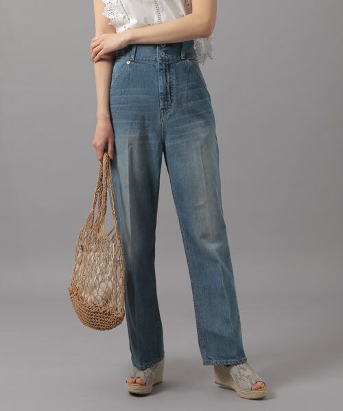 Andemiu（アンデミュウ）の「ハイウエストストレートデニム（）」 - WEAR 