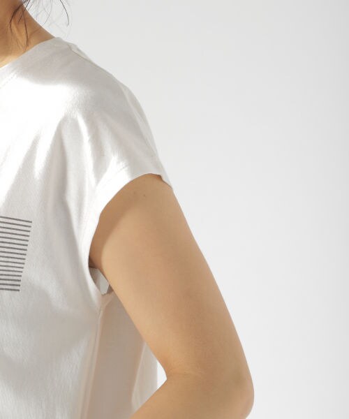 BAYFLOW（ベイフロー）の「≪WEB先行予約≫ロゴワンピース（ワンピース/ドレス・オフホワイト/チャコール/パープル）」の16枚目の写真