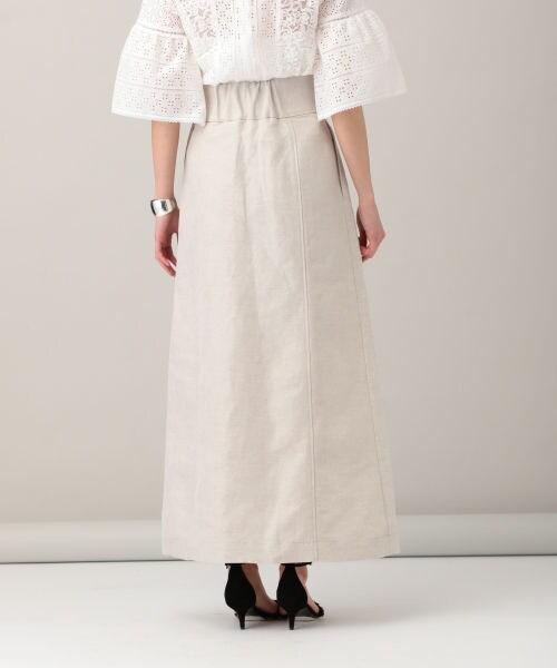 Curensology カレンソロジー リネンタックスカート