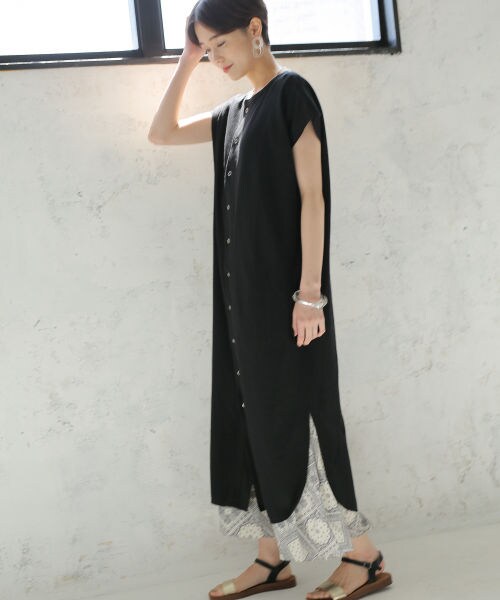 LOWRYS FARM（ローリーズファーム）の「パネルペイズリースカート（スカート・オフ/ブラック）」の4枚目の写真