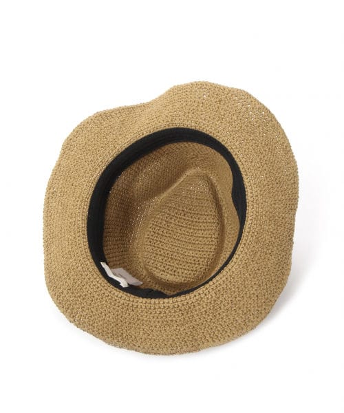studio CLIP（スタディオクリップ）の「ペーパーワイヤーハット（帽子・ブラウン/ナチュラル/ダークブラウン）」の7枚目の写真